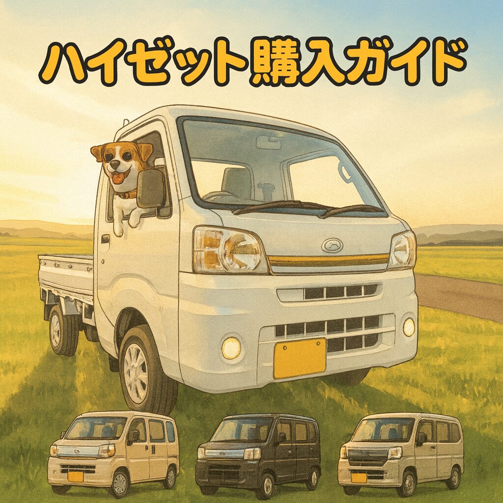 【2025最新】ダイハツ・ハイゼット初心者向けガイド