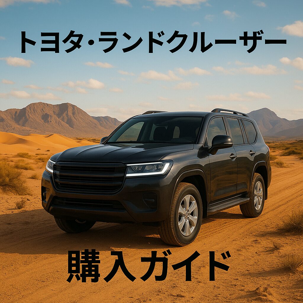 【2025最新】トヨタ・ランドクルーザー初心者向け購入ガイド