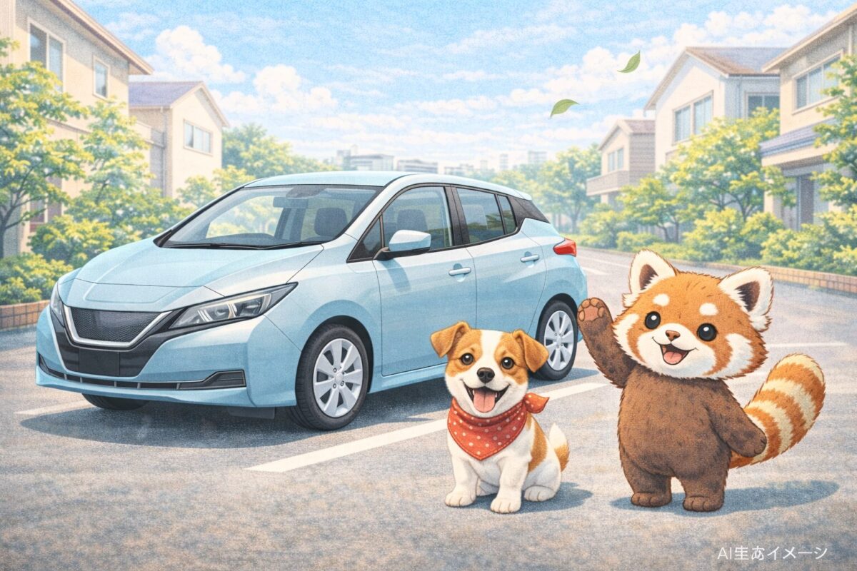 日産リーフは「EVに憧れてるけど失敗が怖い」初心者のための、“デカい家電”みたいに暮らしを整える電気自動車