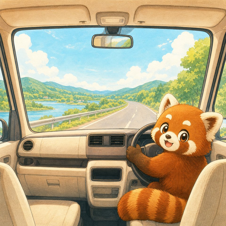 運転席からの良好な視界